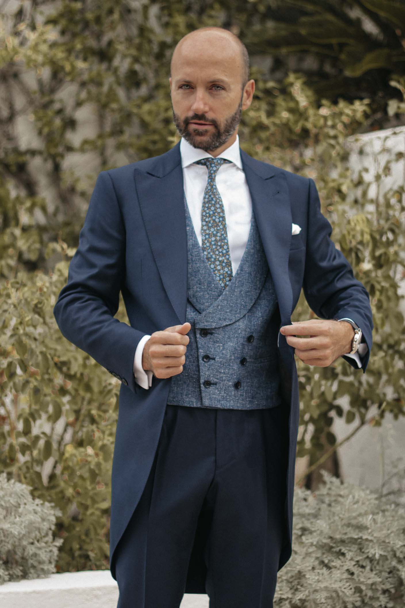 Chaleco Trajes Para Novio De Boda Azul Chaleco Para Traje Azul