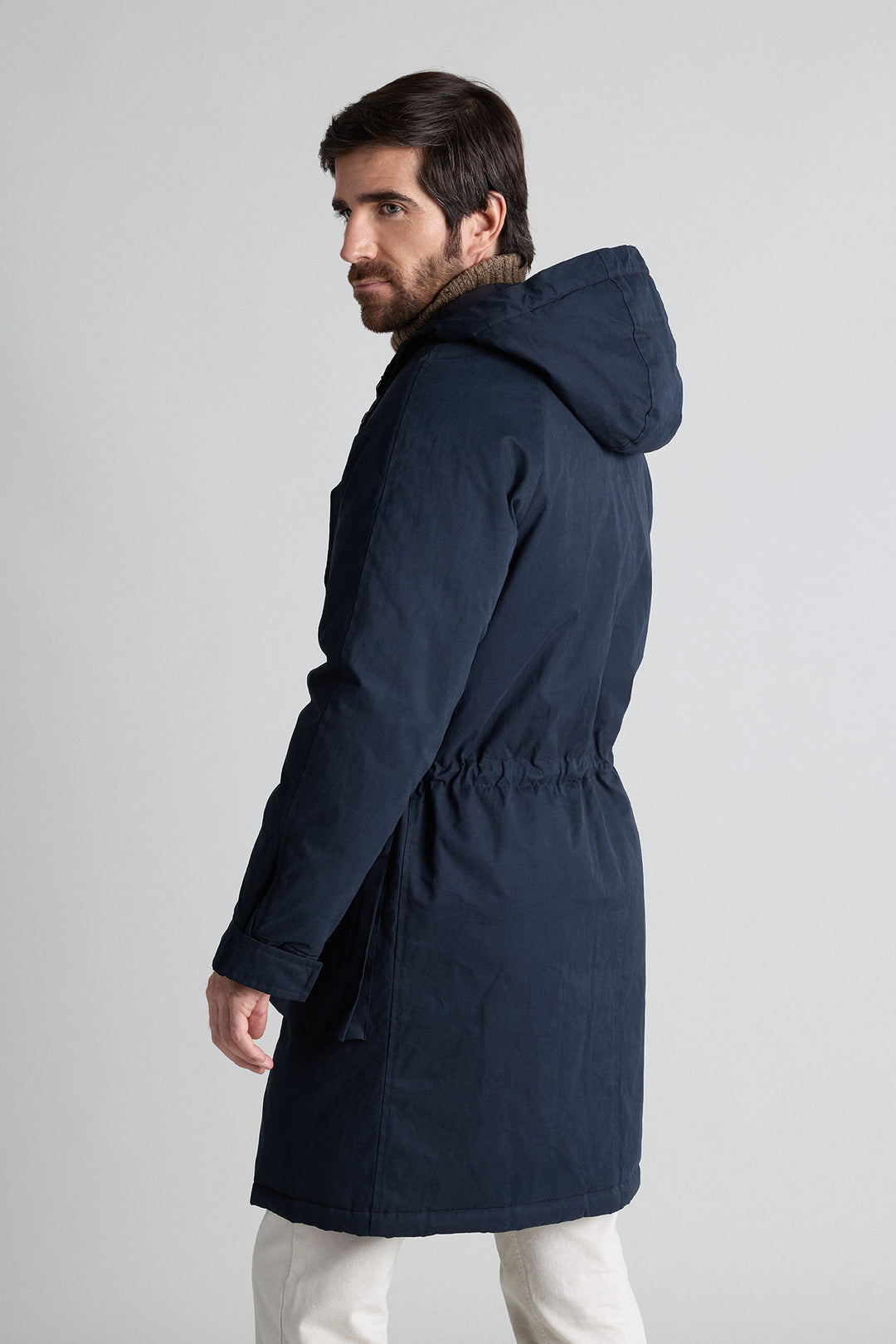 PRE ORDER - Parka Técnica Azul Marino 320gr. Water Resistant