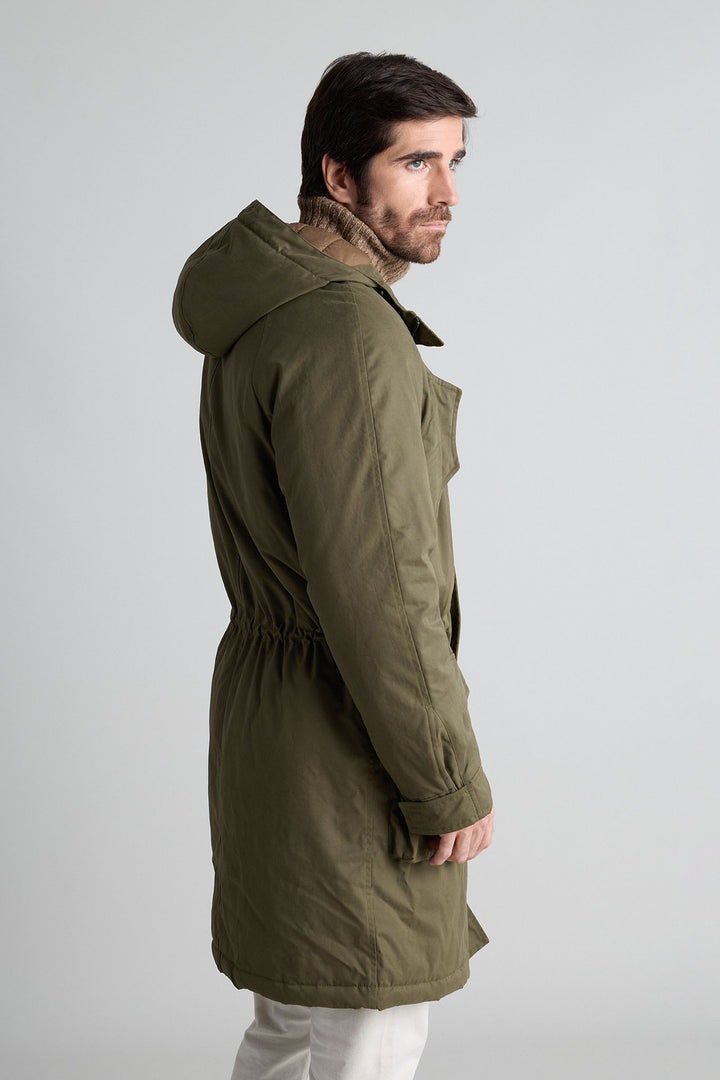 PRE ORDER - Parka Técnica Verde caza 320gr. Water Resistant