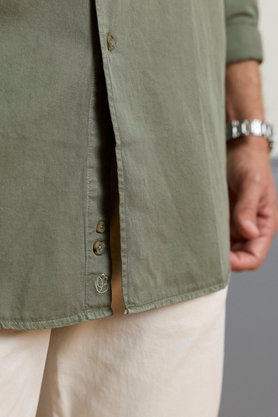 Navy Blue Honeycomb Shirt 100% Cotton