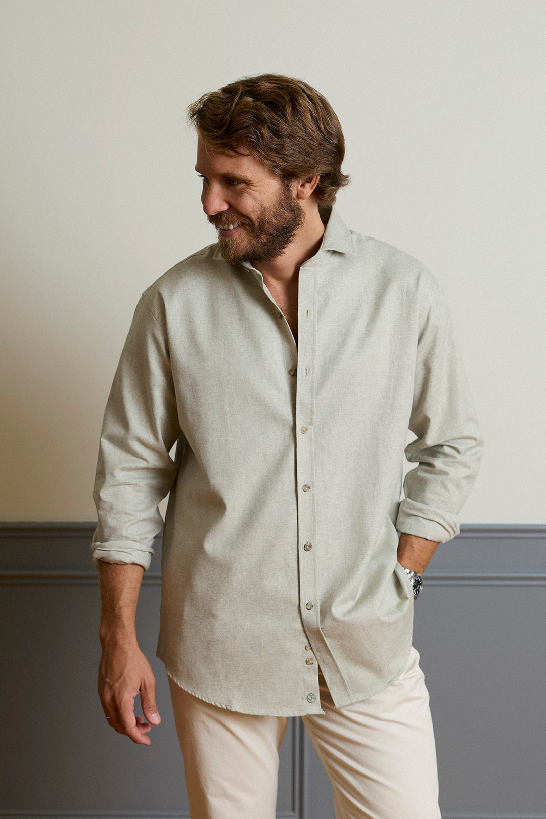 Navy Blue Honeycomb Shirt 100% Cotton