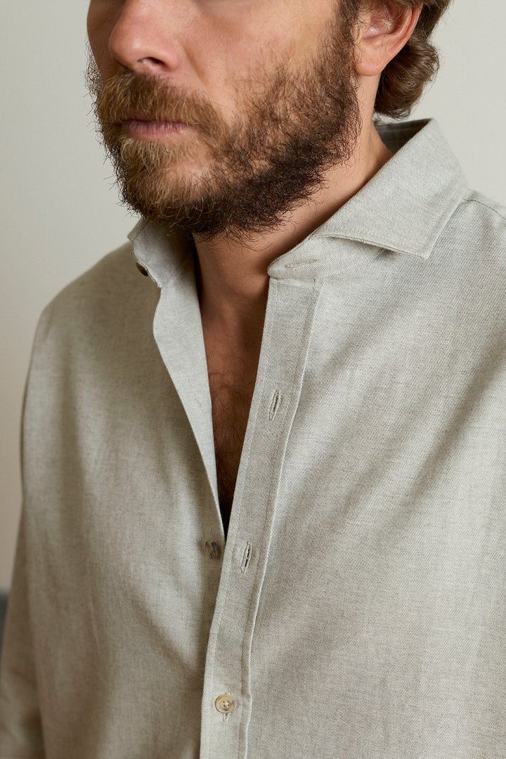 Navy Blue Honeycomb Shirt 100% Cotton