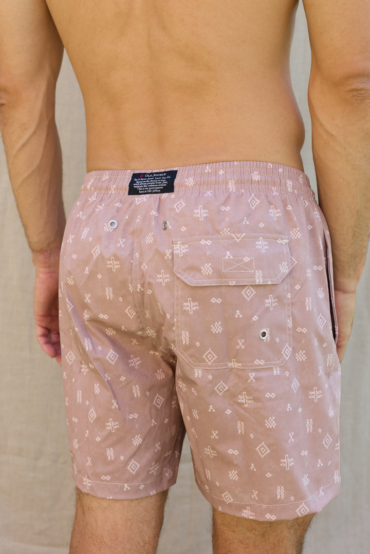 Traje de Baño Terracota Marrón Tostado