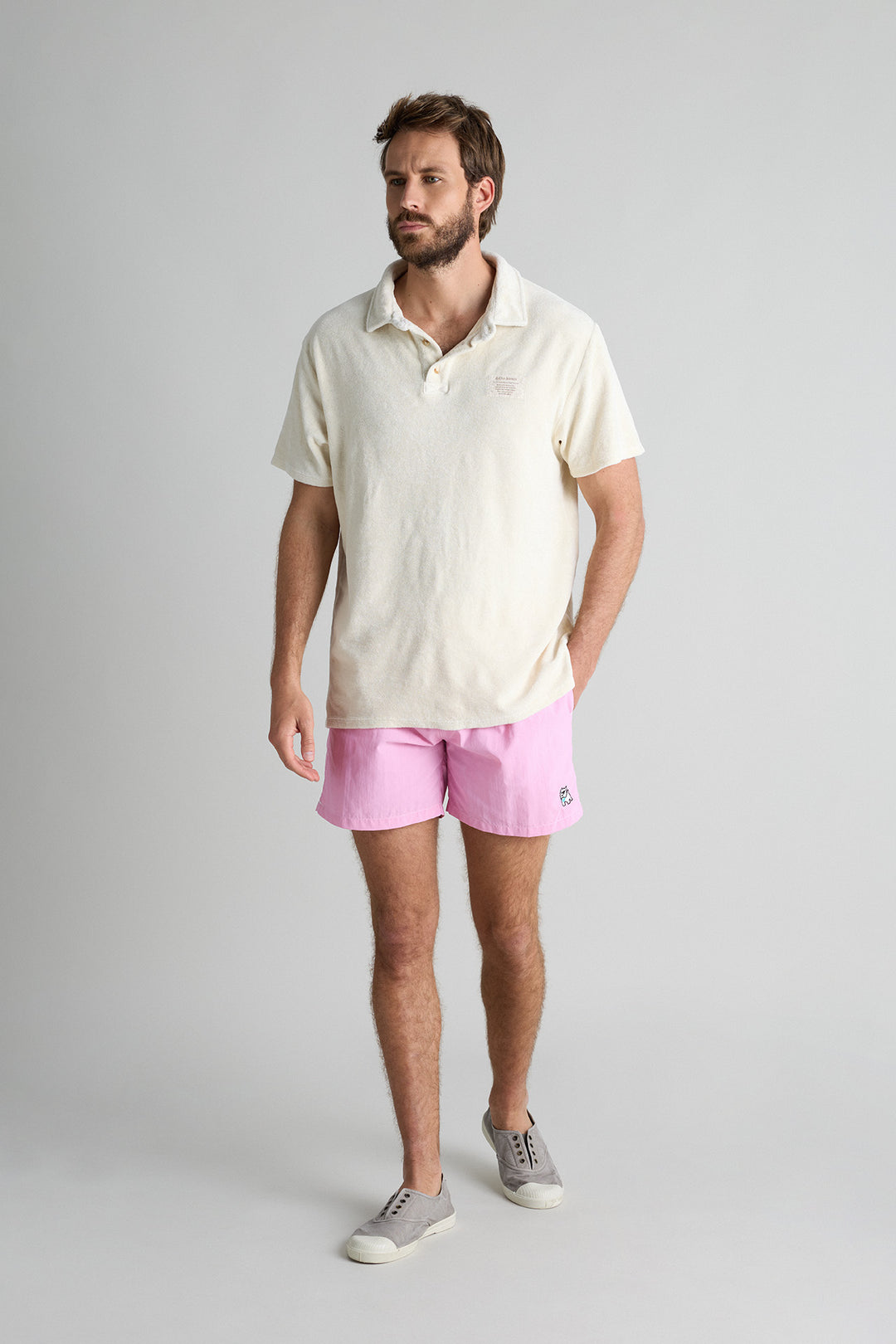 Maiô Kiff Kiff Rosa Liso
