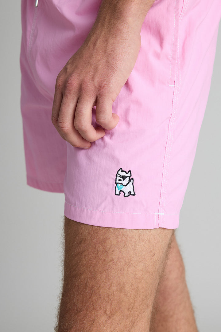 Maiô Kiff Kiff Rosa Liso