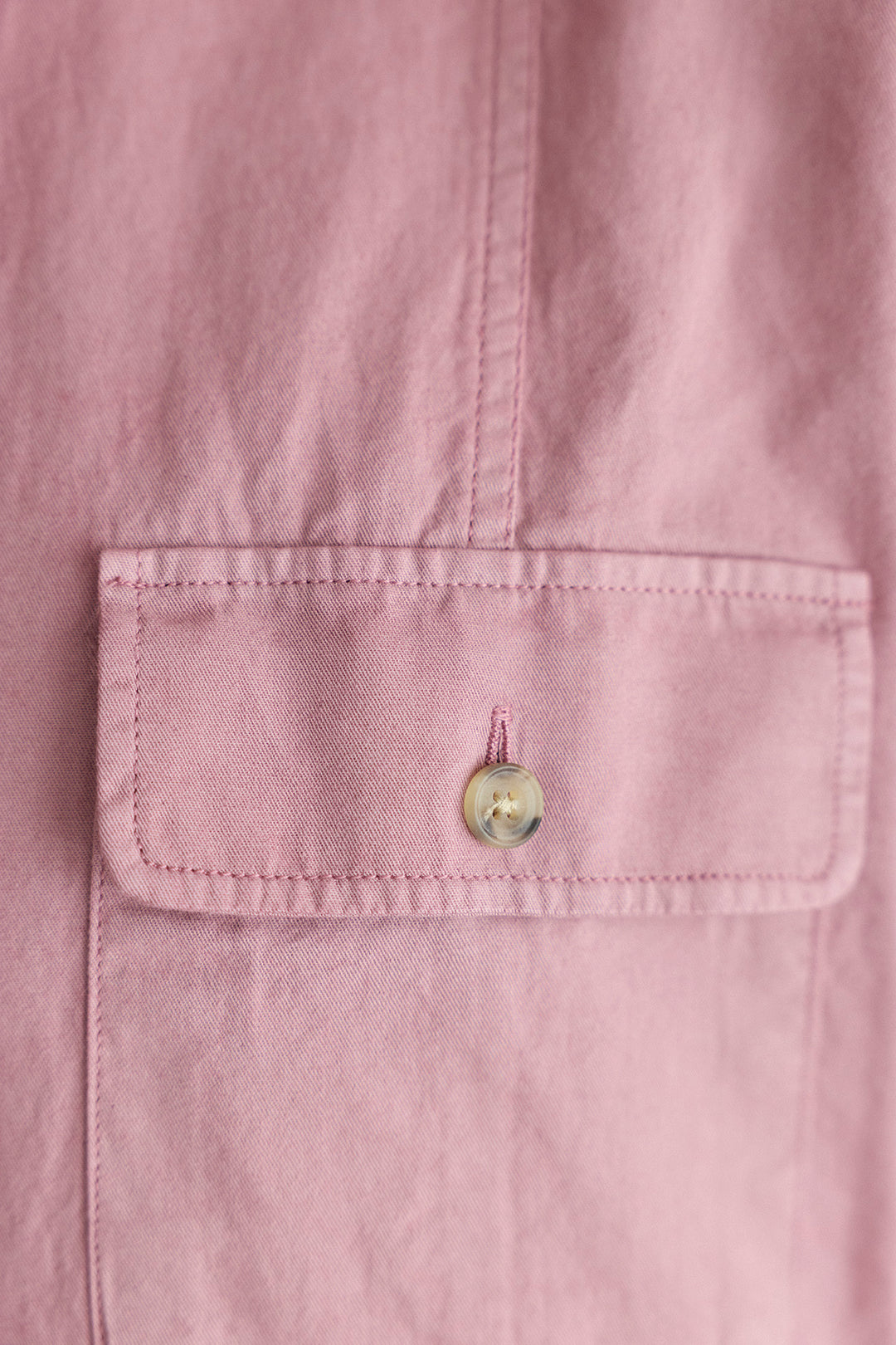 Cotton Shirt 2 Chest Pockets Merlot