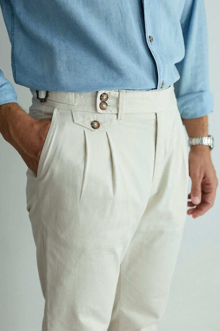 Calça Chino de Algodão Gelado