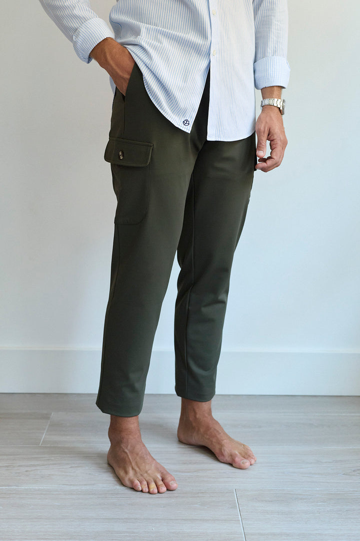 Calça Cargo Técnica Verde