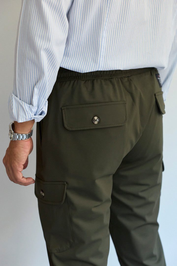 Calça Cargo Técnica Verde