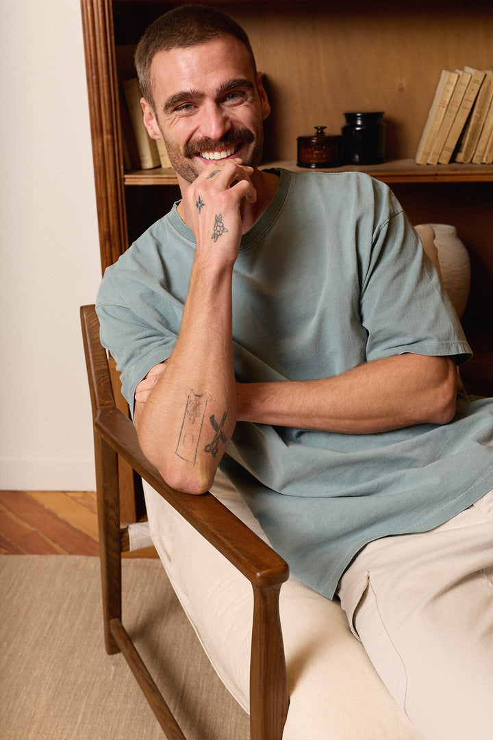 Camiseta Lisa Verde Shaka