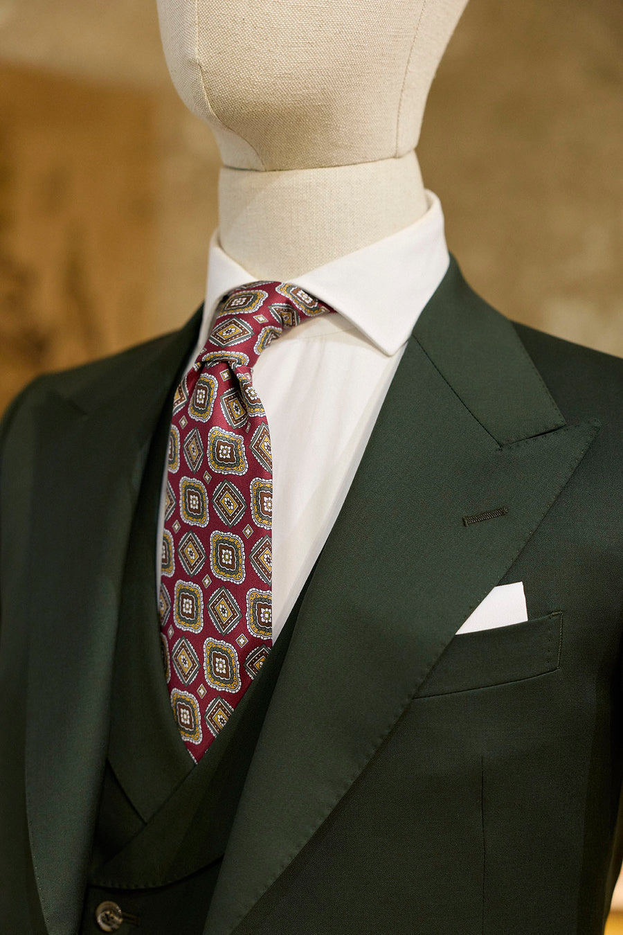 MTM Jade Green 3-Piece Morning Suit