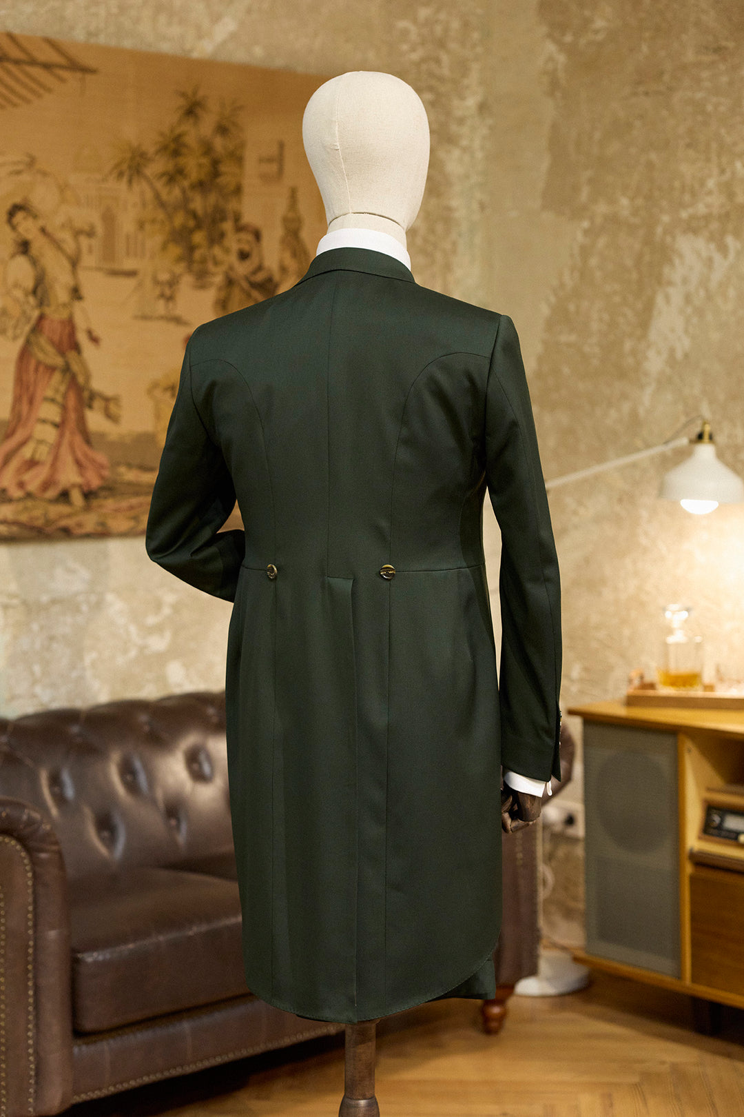 Chaqué MTM Verde Jade 3 Piezas