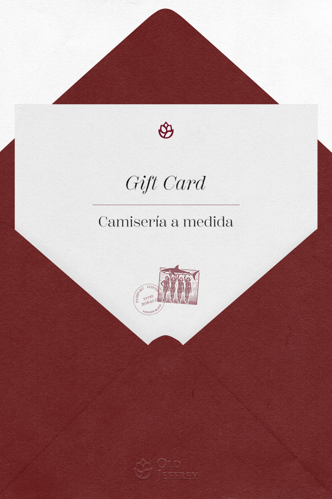 Cartão-presente Old Jeffrey