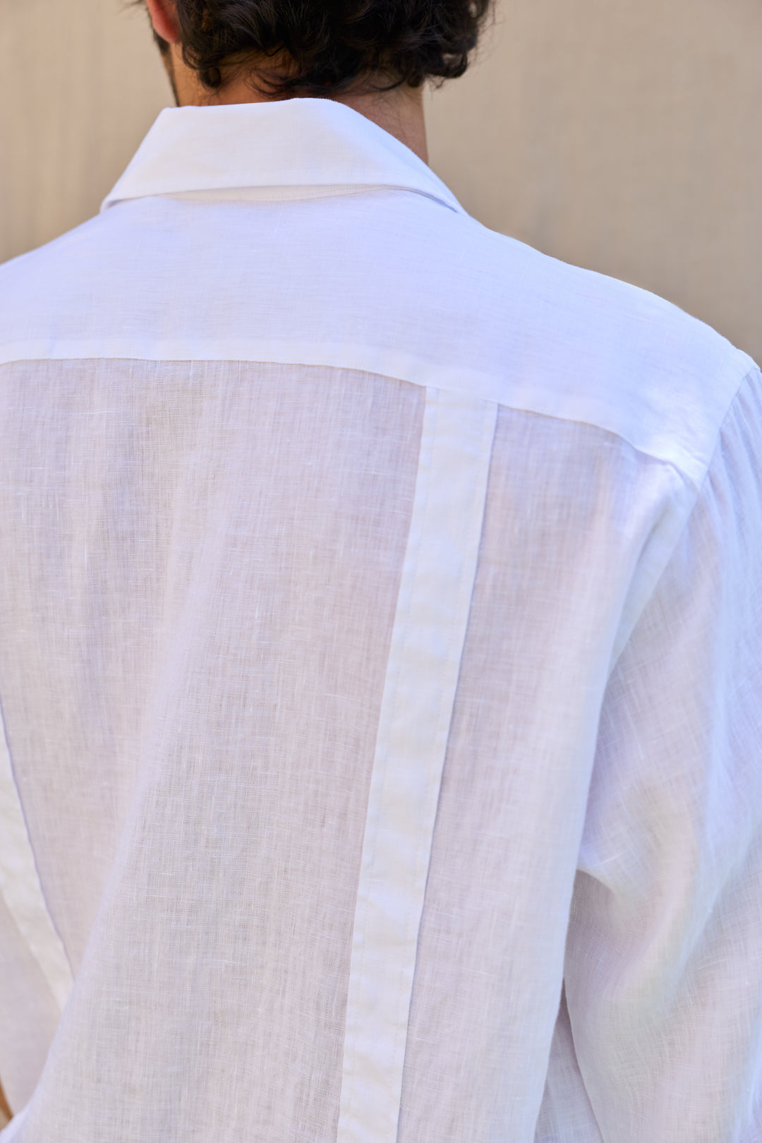 Guayabera Lino Blanco