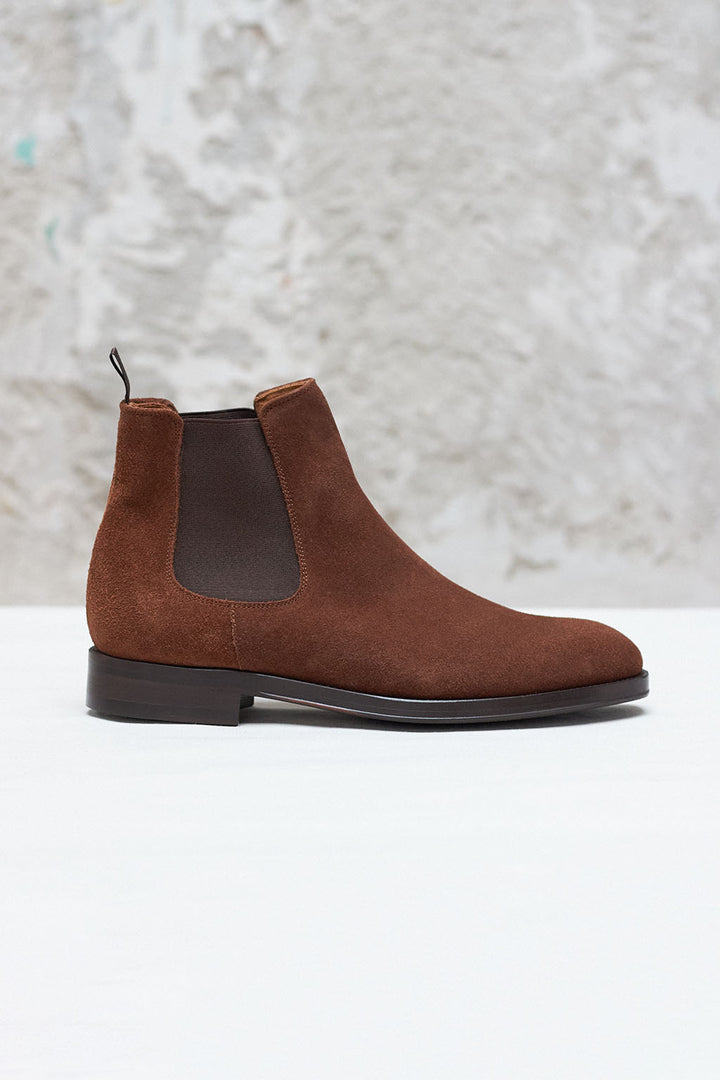 Brown Leather Boot