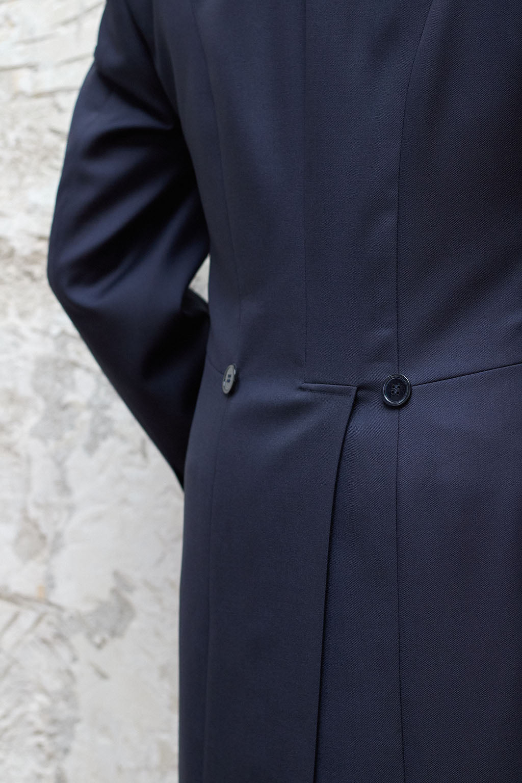 Chaqué RTW 3 Piezas Azul Marino Vitale