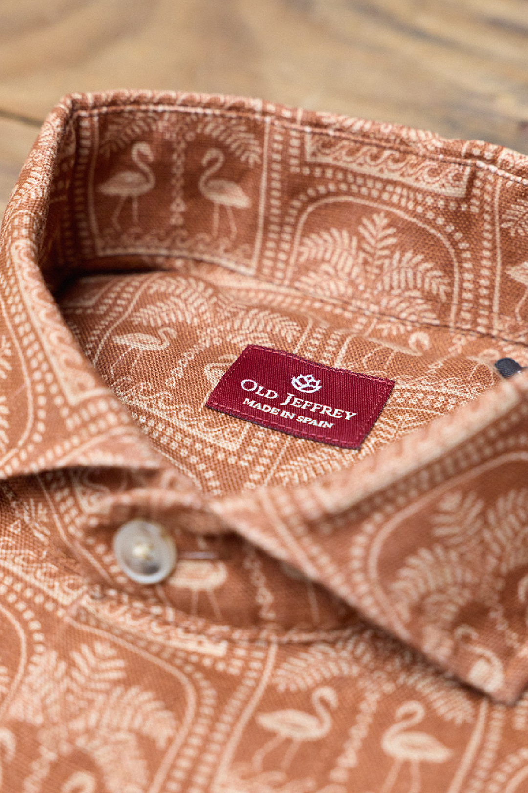 Aloha Tile Linen Shirt