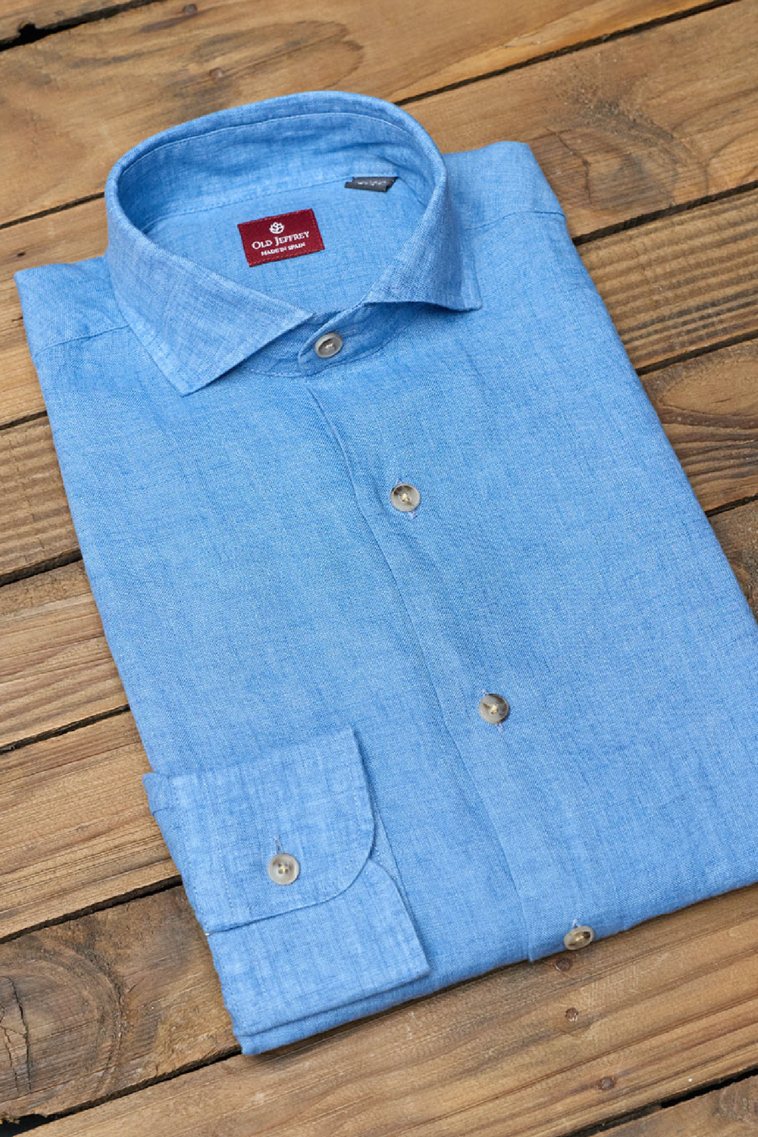 Portofino Linen Shirt Blue