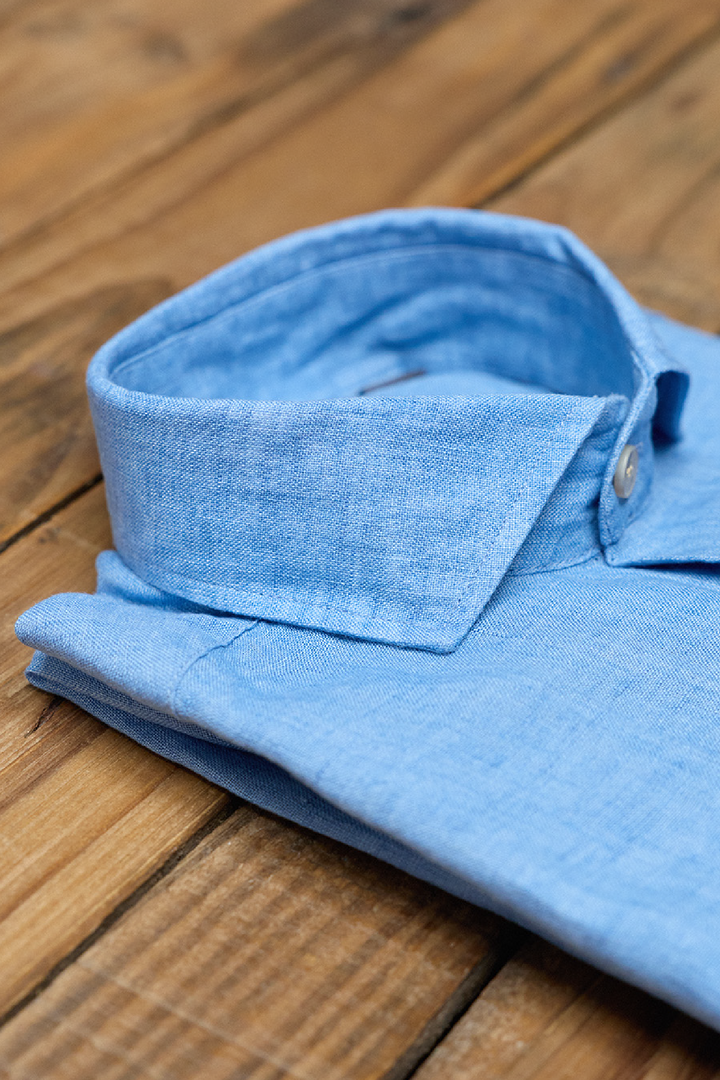 Portofino Linen Shirt Blue