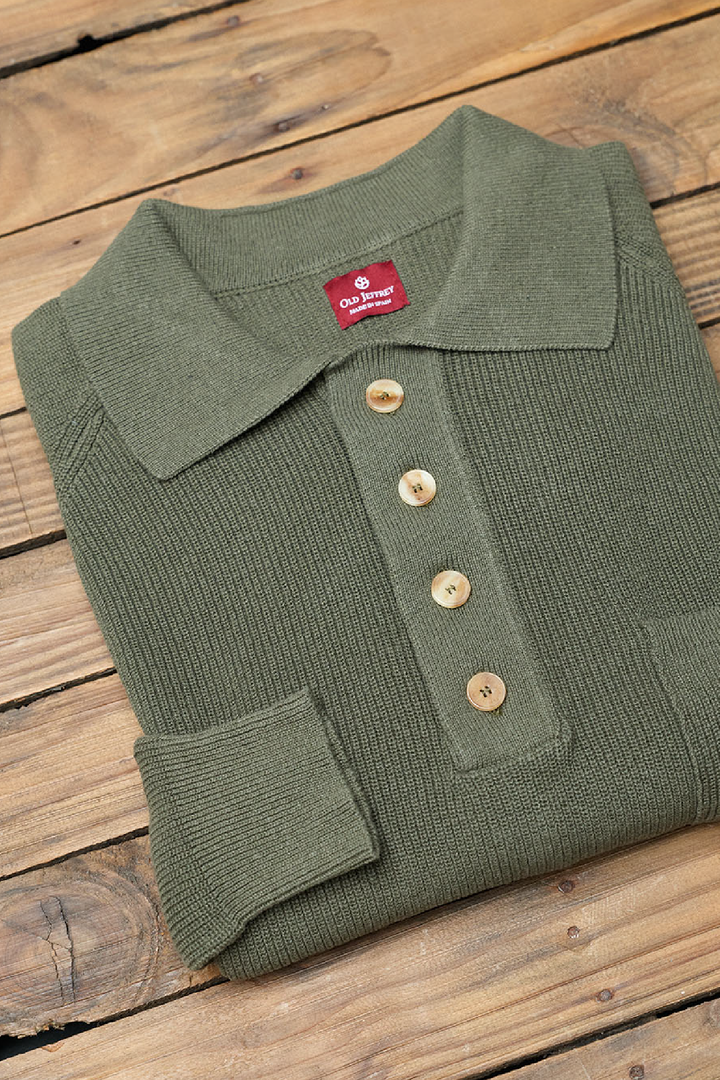 Polo Aston Algodón Verde