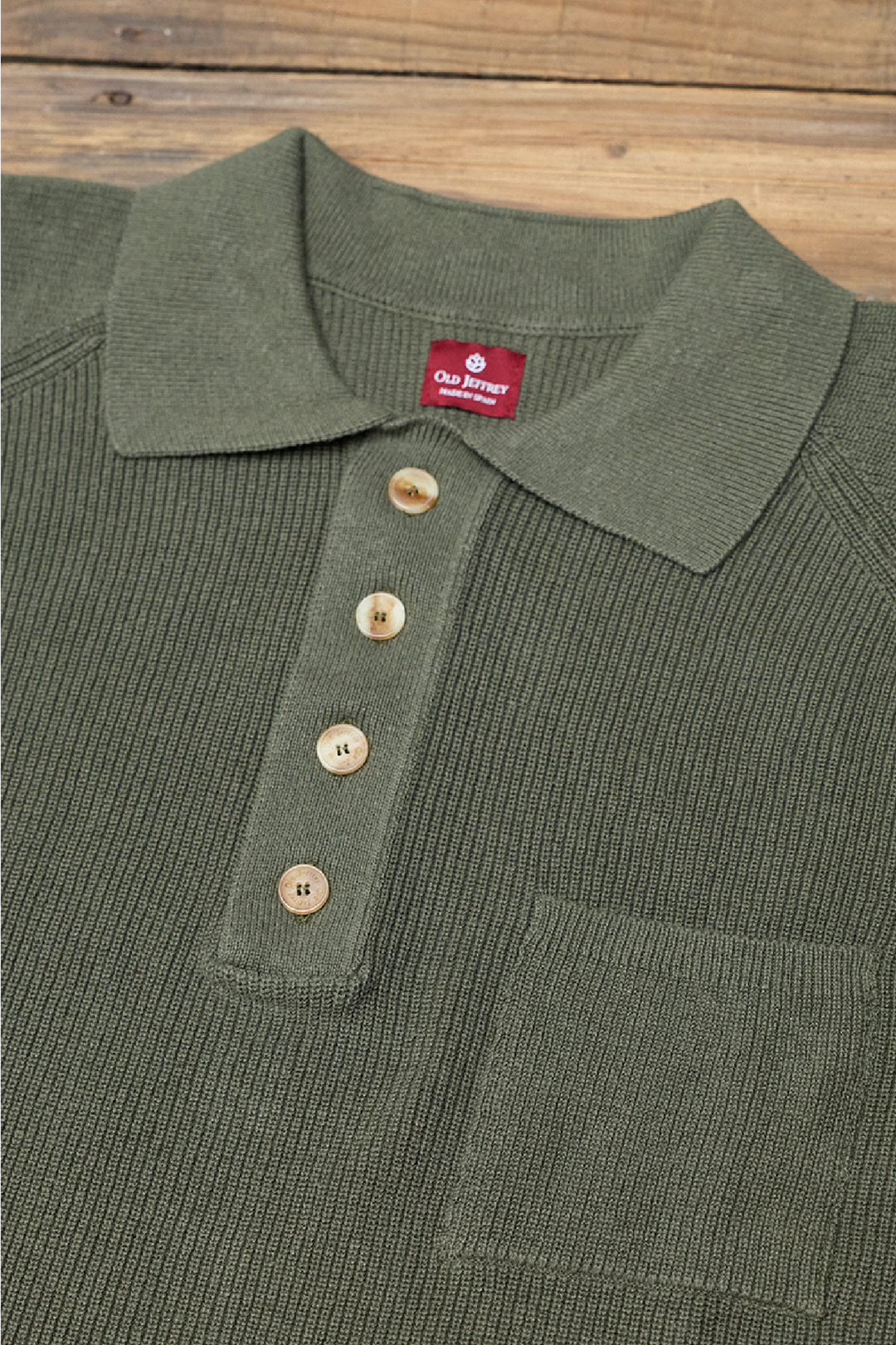 Polo Aston Algodón Verde