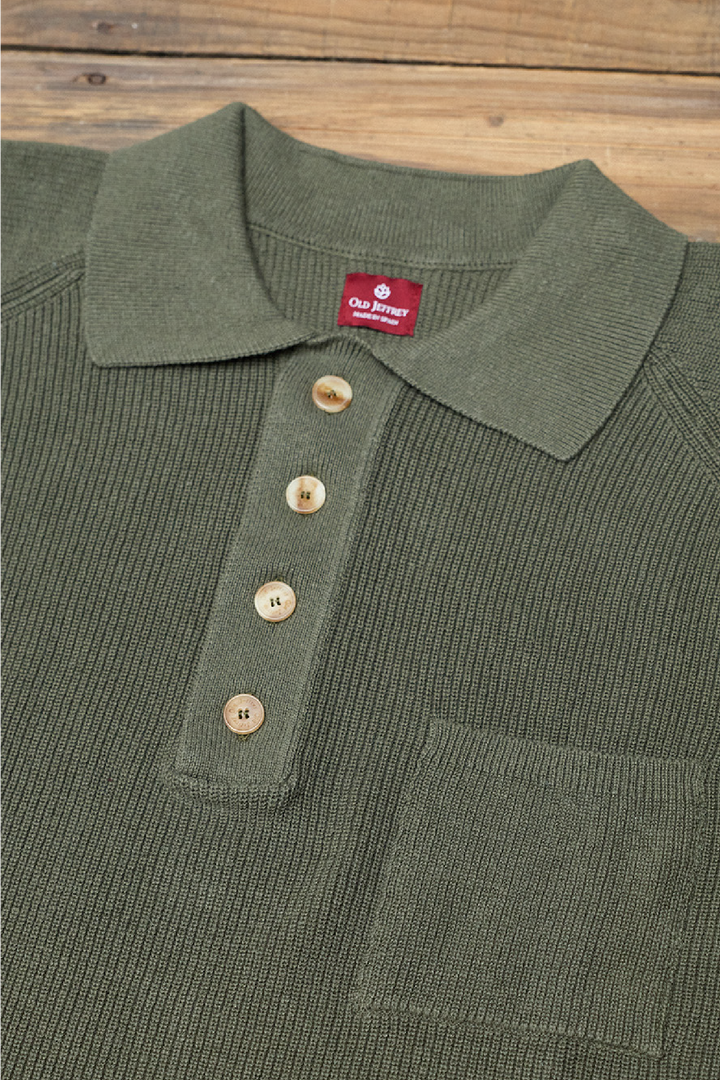 Polo Aston Algodón Verde