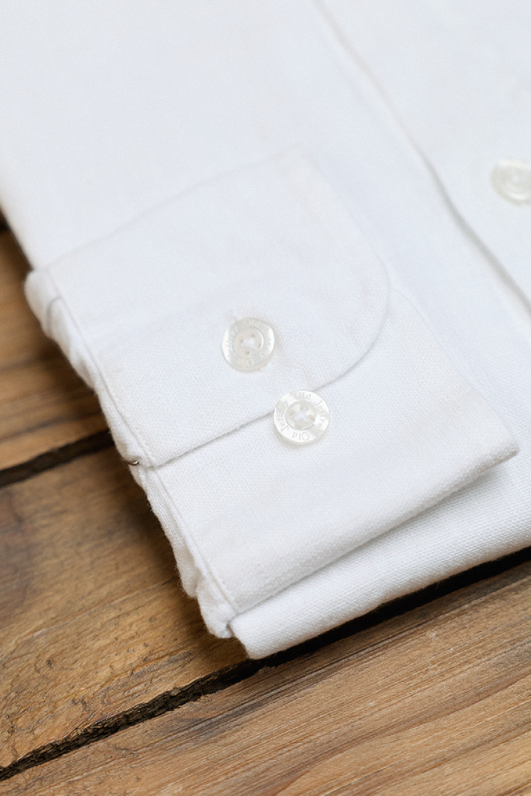 Camisa Clásica 100% Lino Blanco