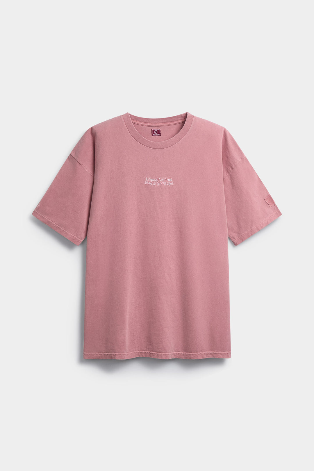 Camiseta Borgonha In Speed We Trust