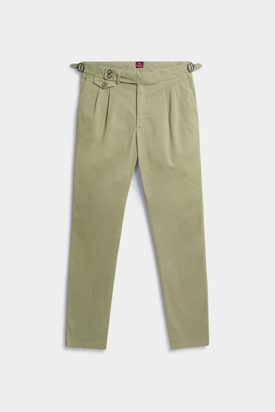 Calça Chino Sartorial de Algodão Caqui Claro