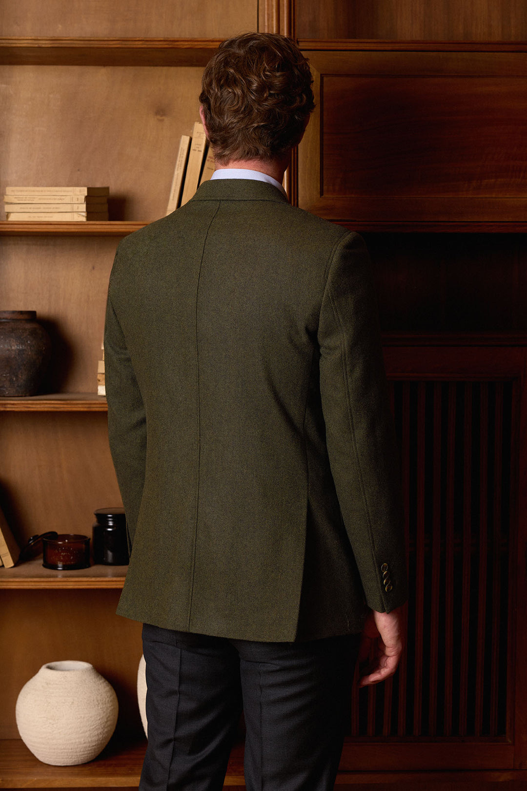 Americana Lana Verde Pino