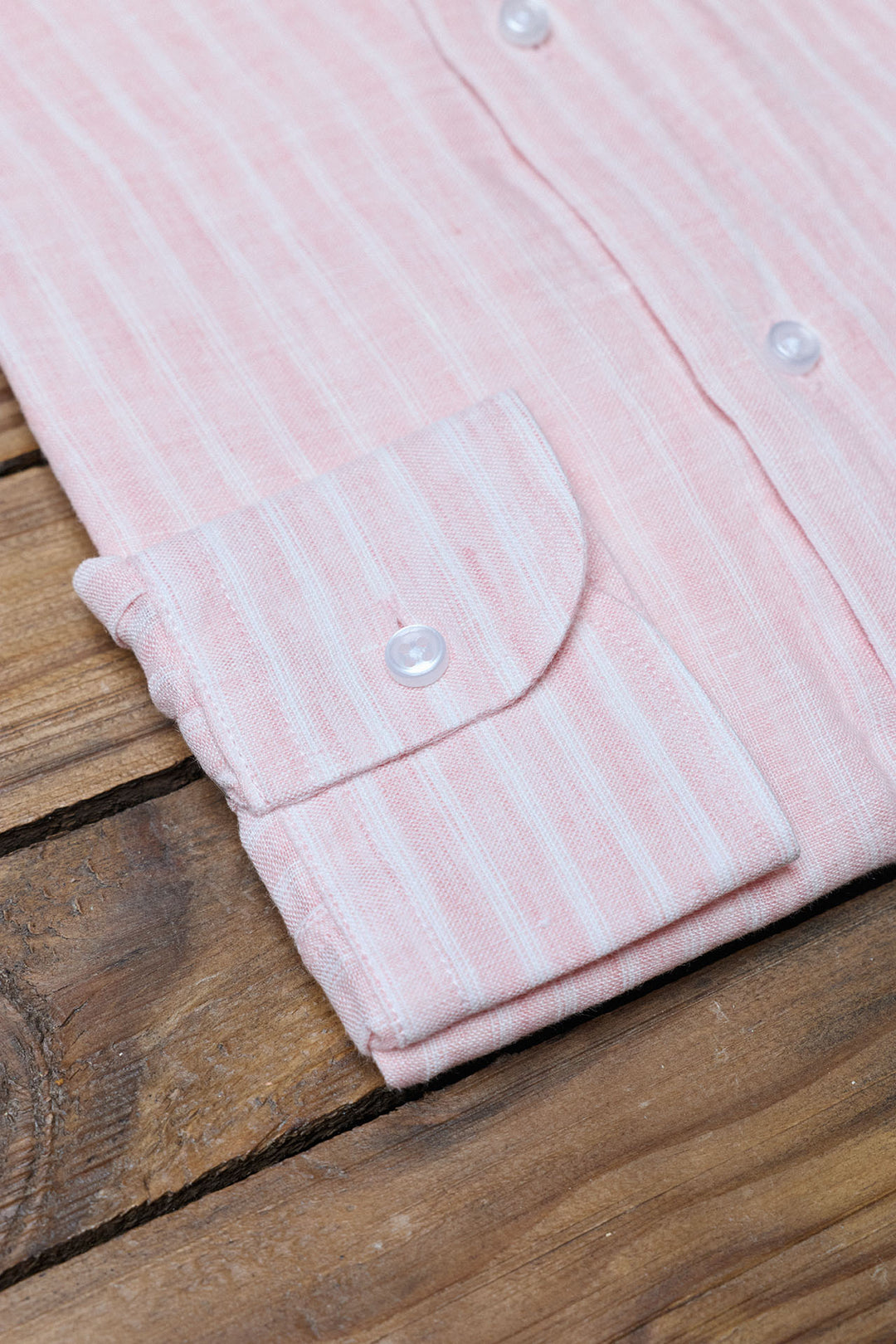 Camisa Amalfi Lino Rosa