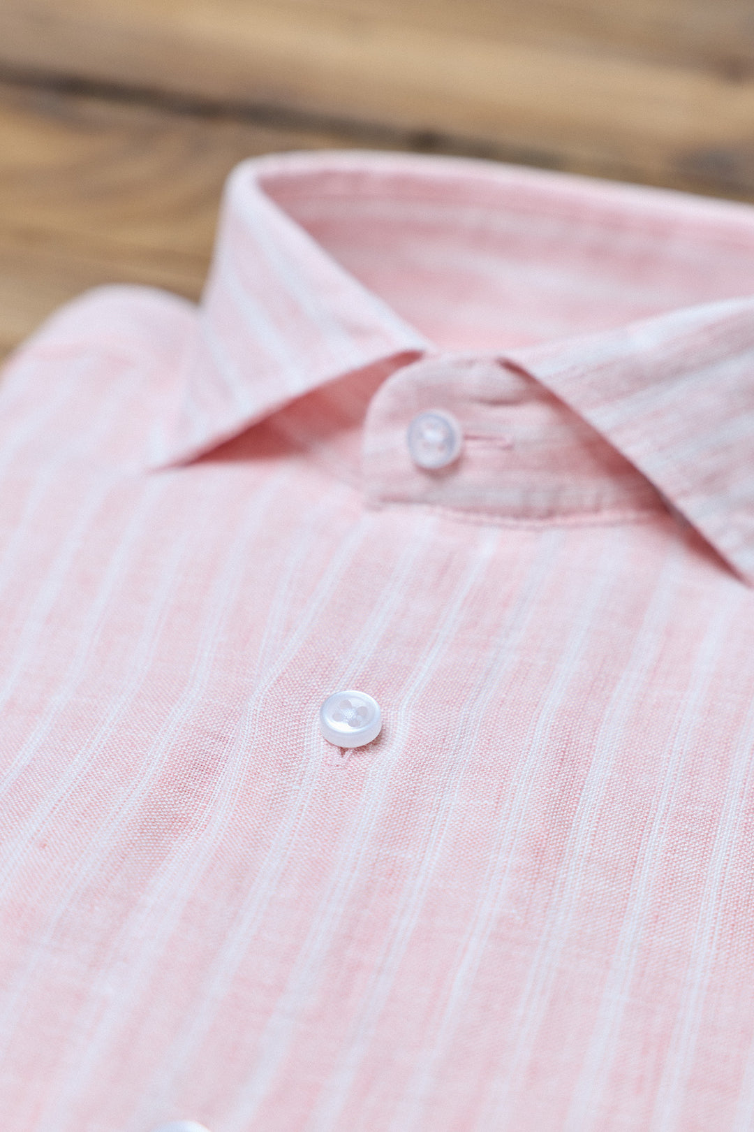 Camisa Amalfi Lino Rosa