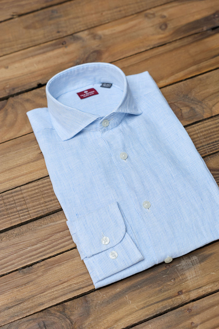 Camisa Lino Mil Rayas Fina