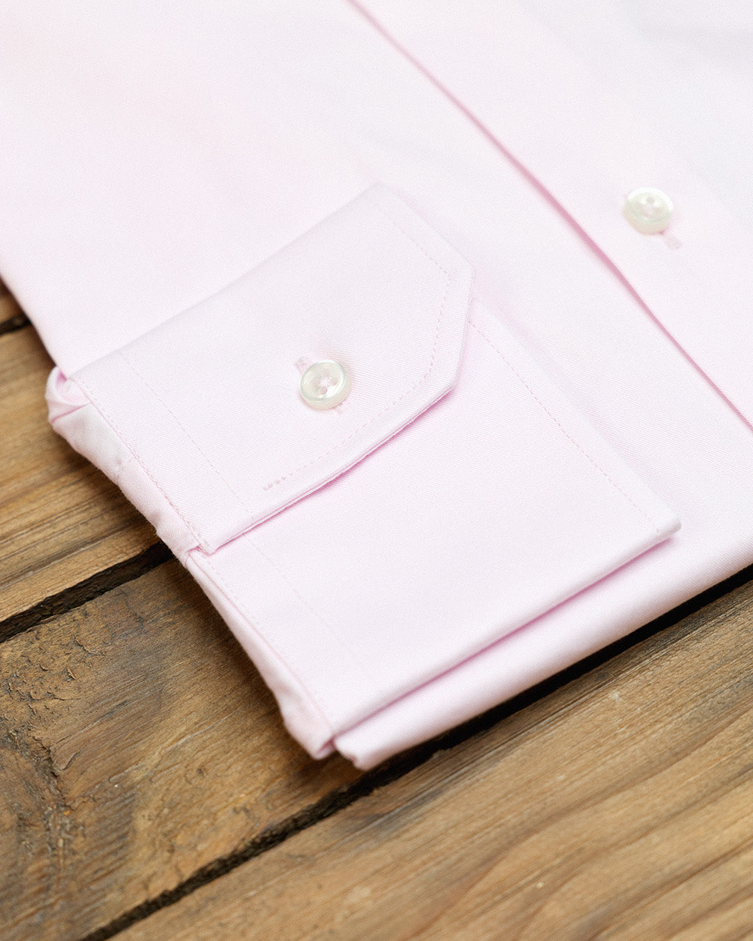 Camisa Vestir Rosa Lisa