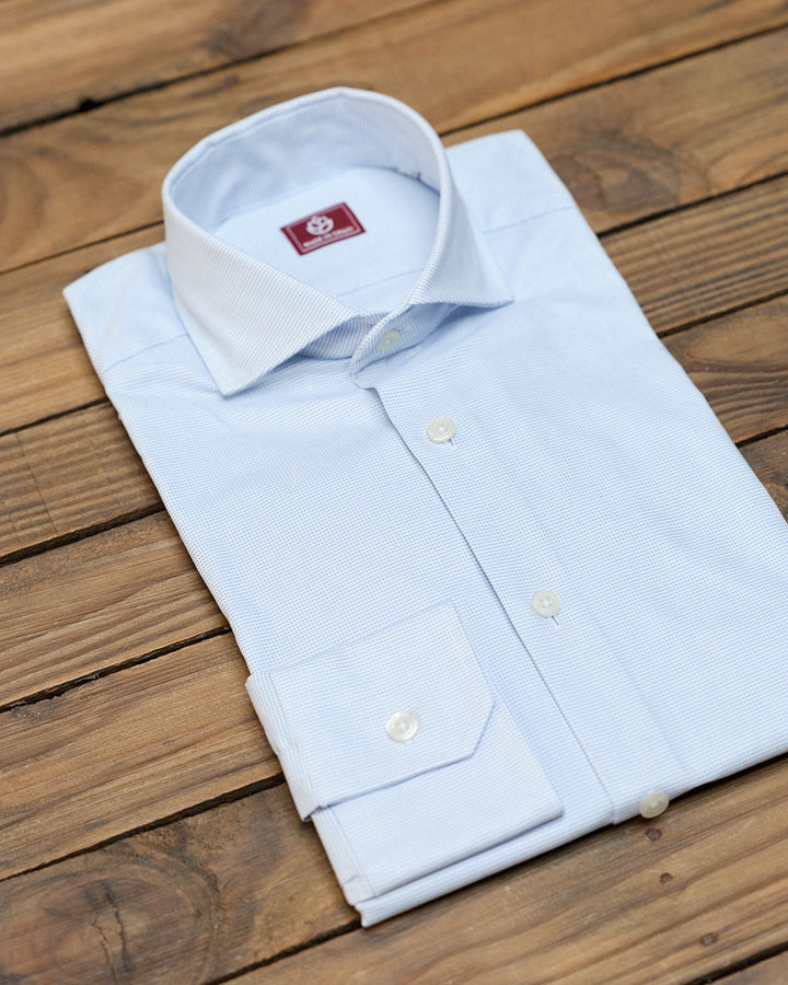 Plain Light Blue Dress Shirt WITH Cufflinks