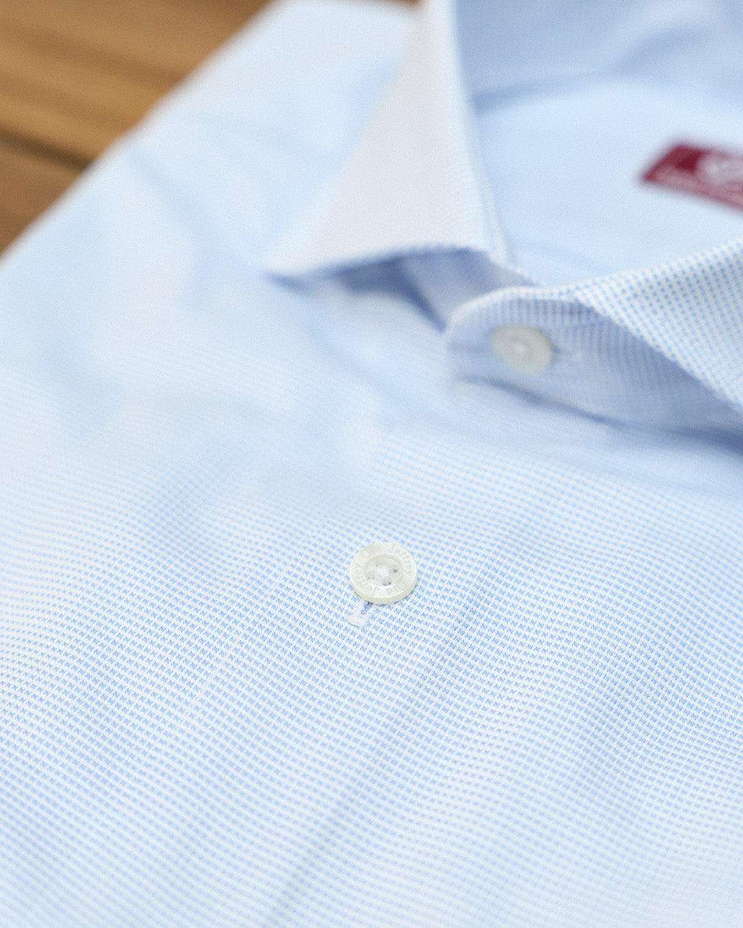 Plain Light Blue Dress Shirt WITH Cufflinks