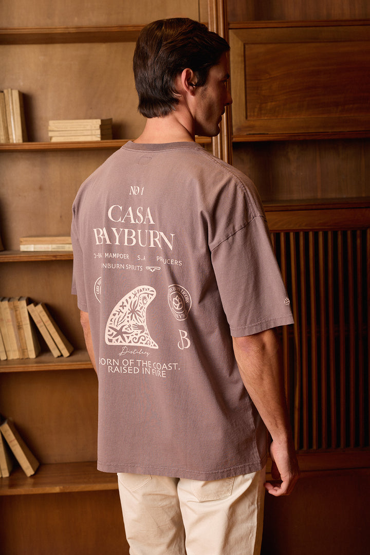 Camiseta Casa Bayburn Burdeos