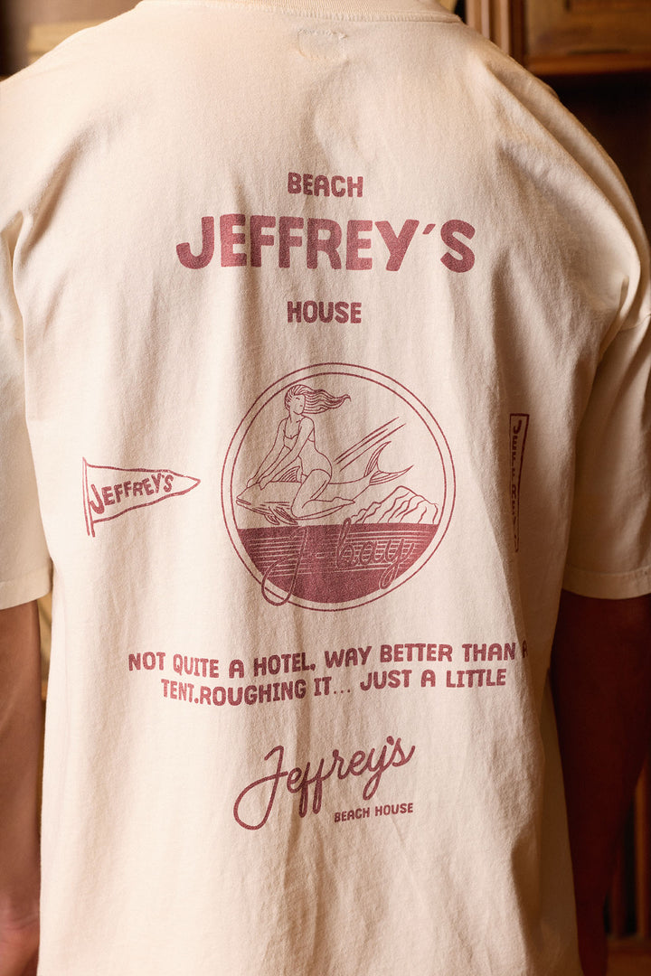 Camiseta Jeffreys House Blanco Roto