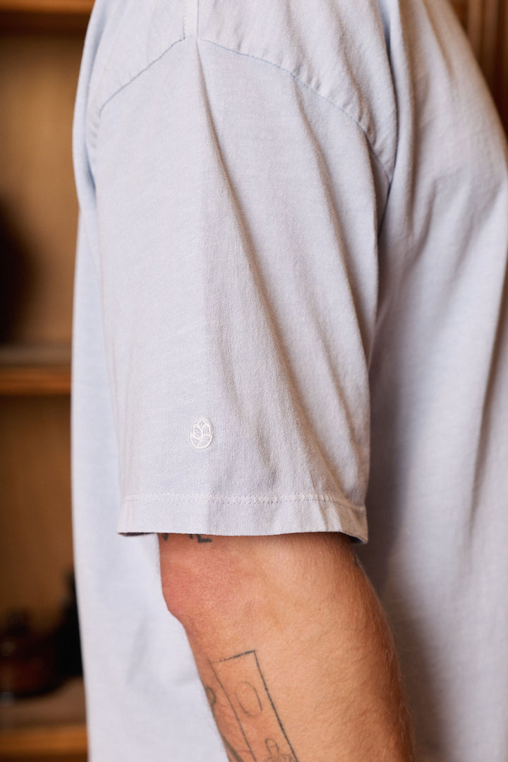 Camiseta Lisa Azul Celeste