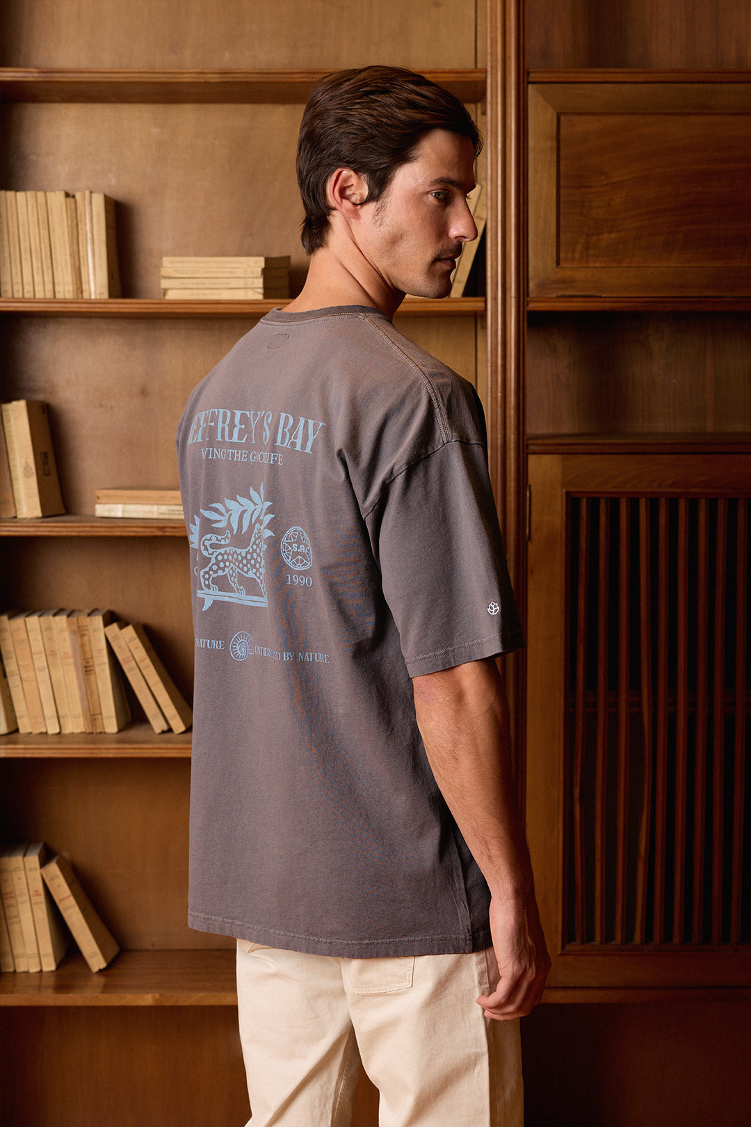 Camiseta Living The Goodlife Gris