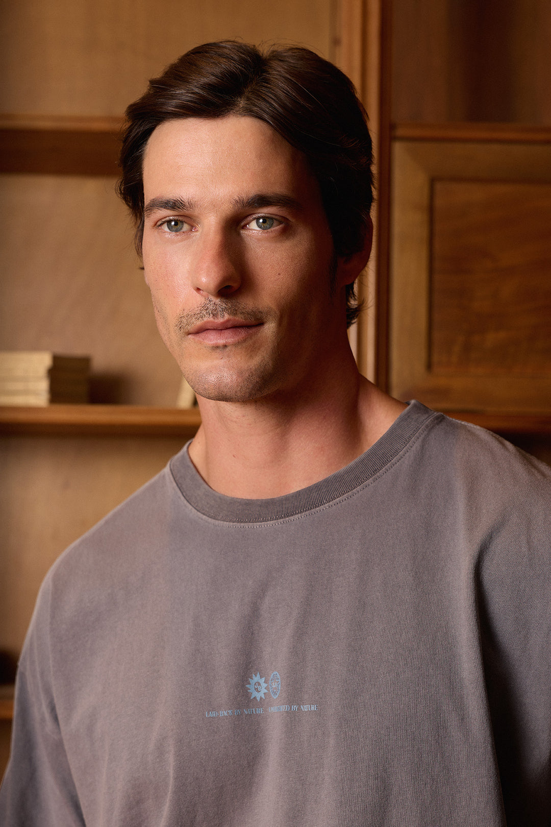 Camiseta Living The Goodlife Gris