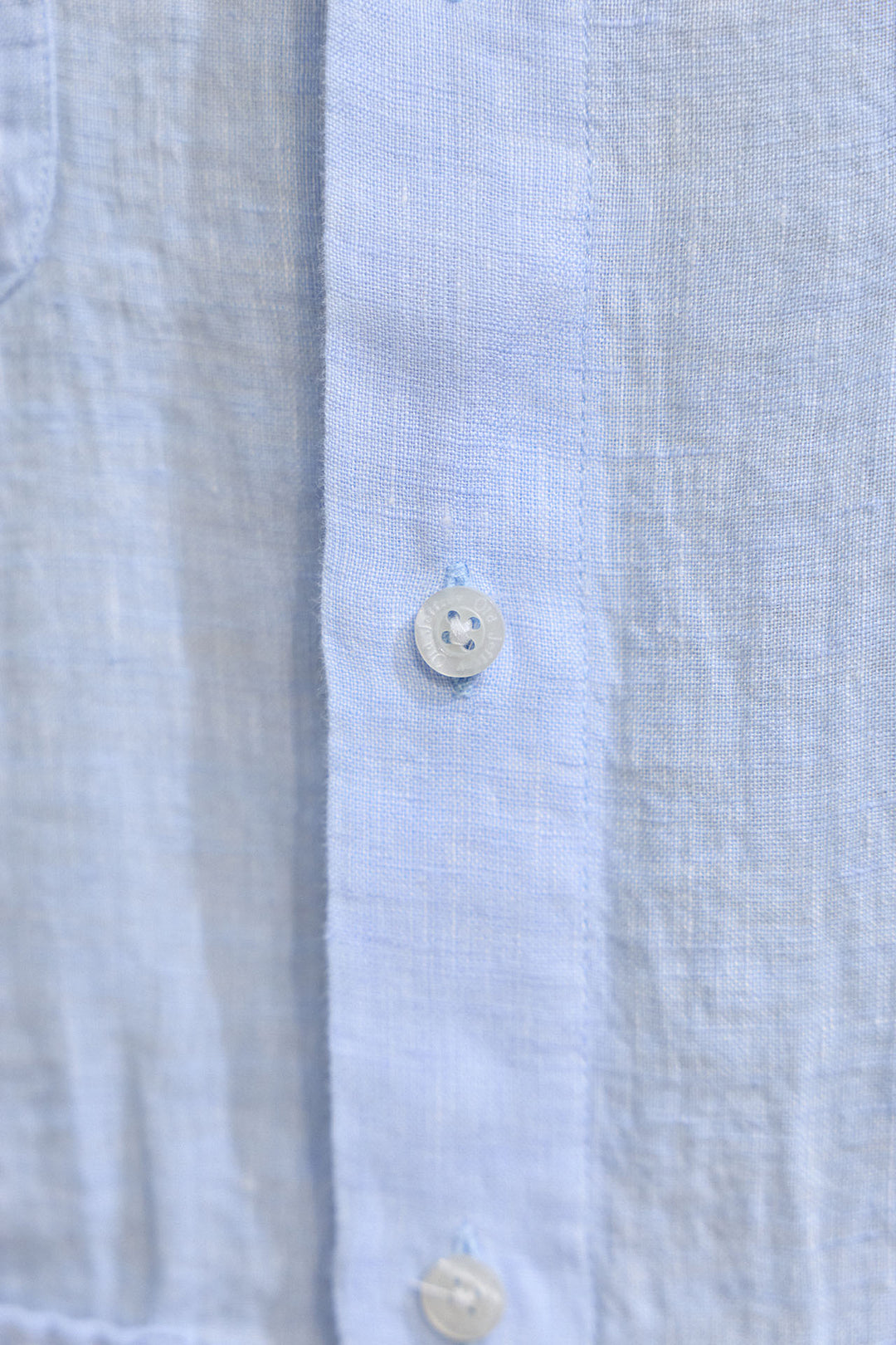 Guayabera Lino Azul Celeste