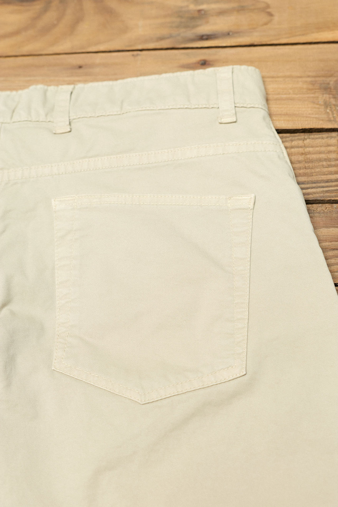 5 Pocket Cotton Trousers Sand