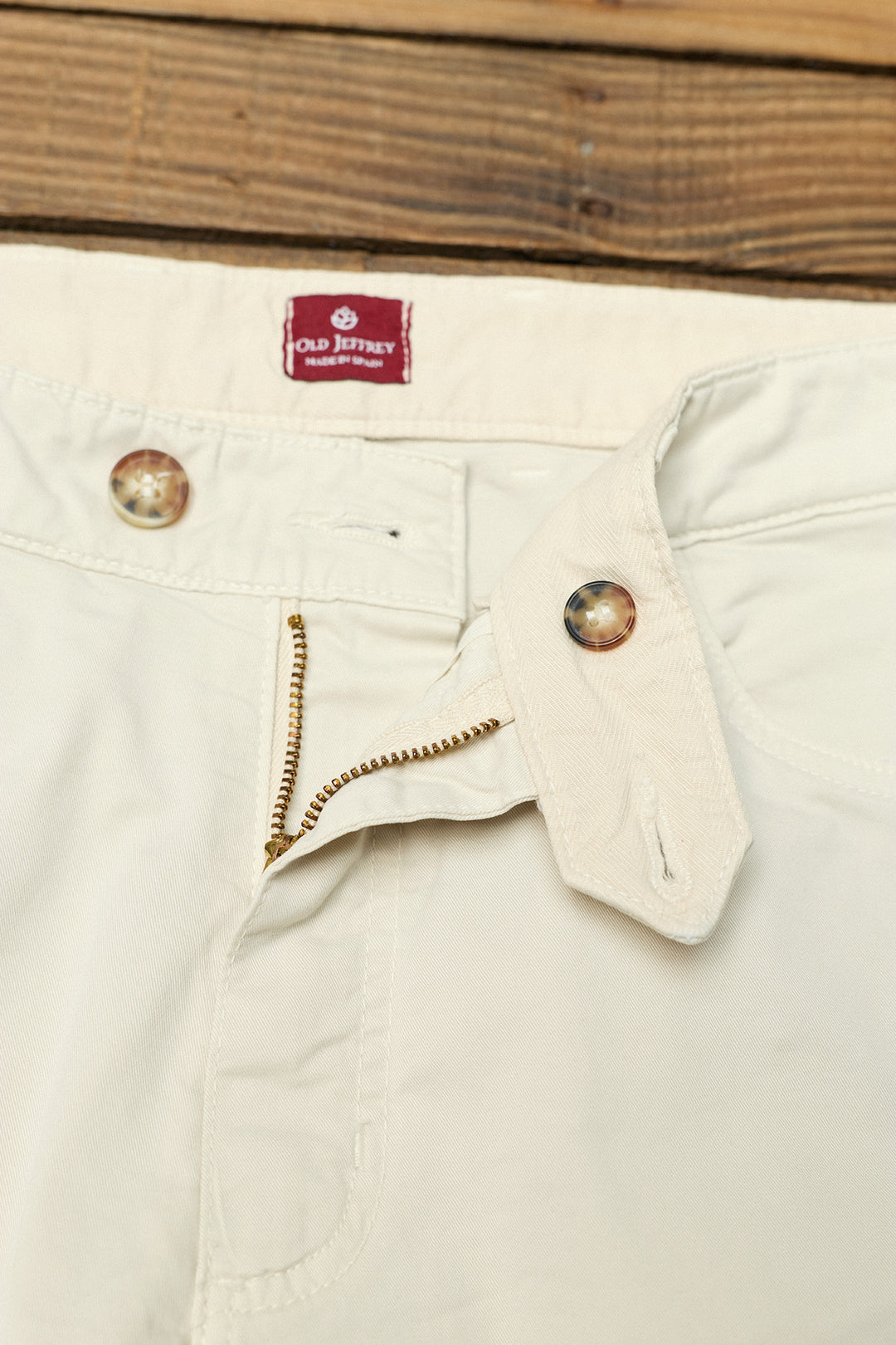 Pantalón 5 Bolsillos Algodón Hielo