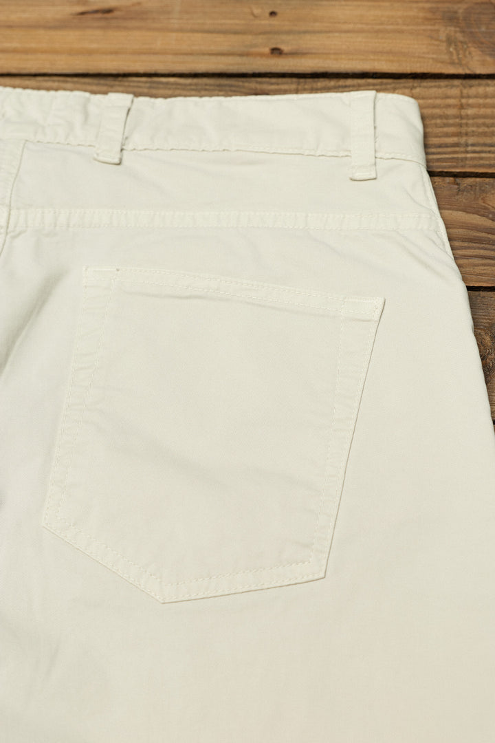 Pantalón 5 Bolsillos Algodón Hielo