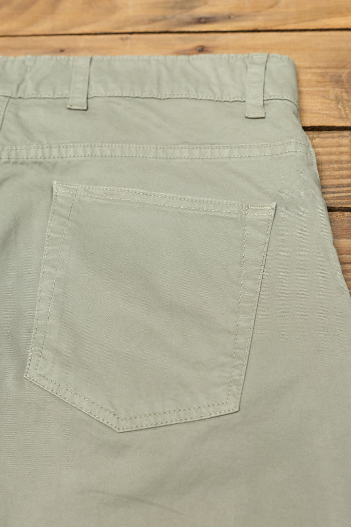 Pantalón 5 Bolsillos Algodón Kaki