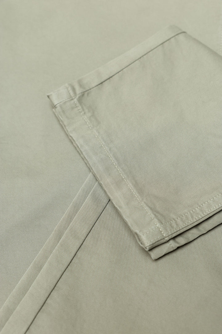 Pantalón 5 Bolsillos Algodón Kaki