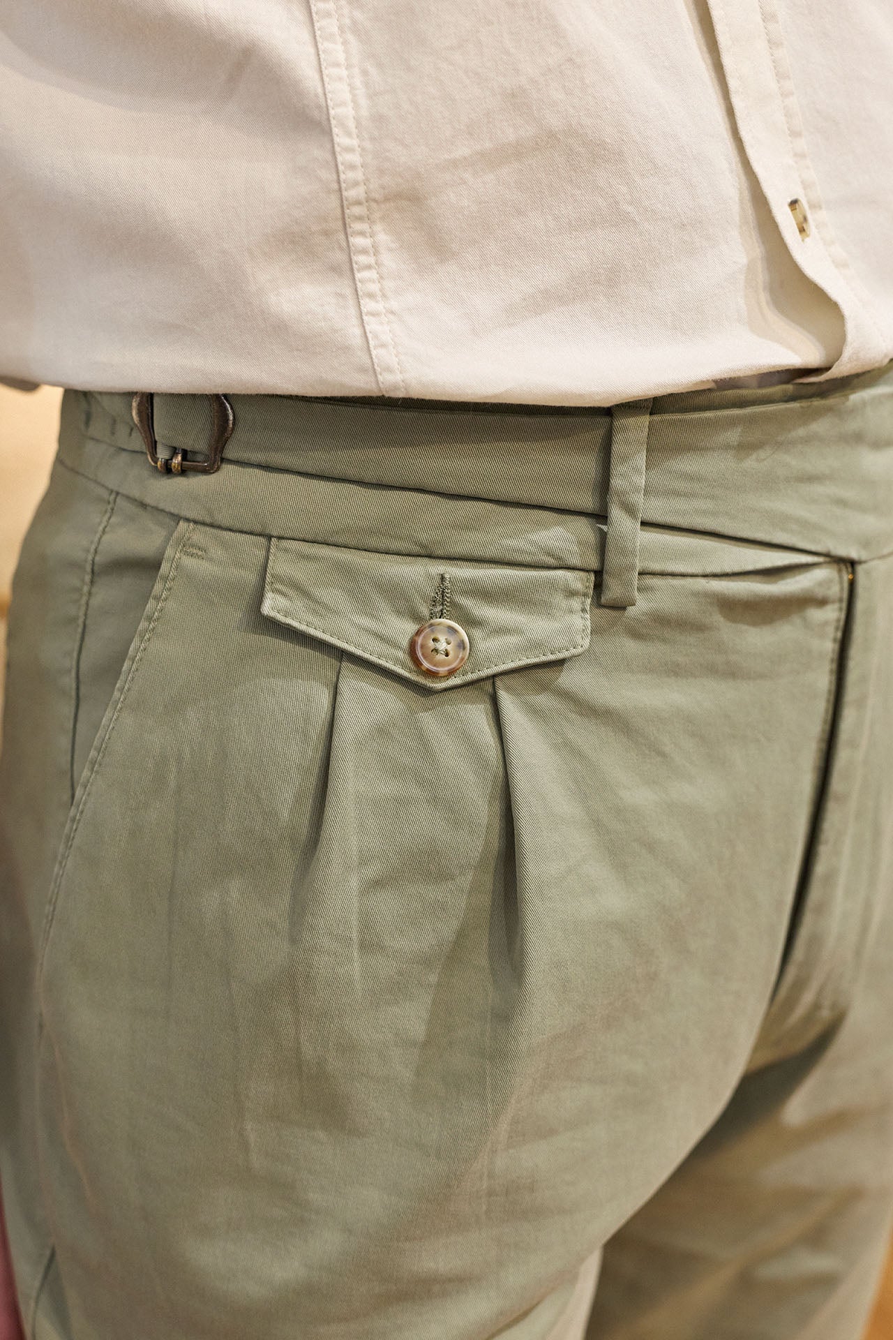 Eucalyptus Cotton Gurkha Trousers – Old Jeffrey