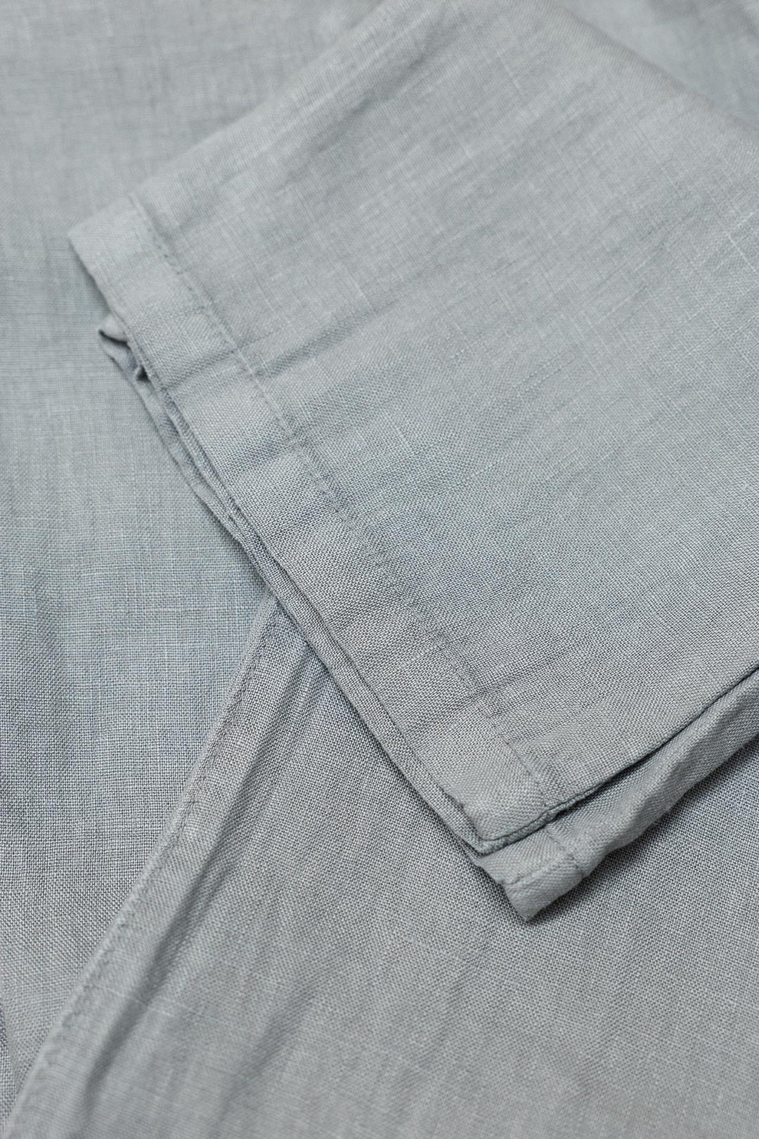 Tailored Trousers in Anthracite Grey Linen