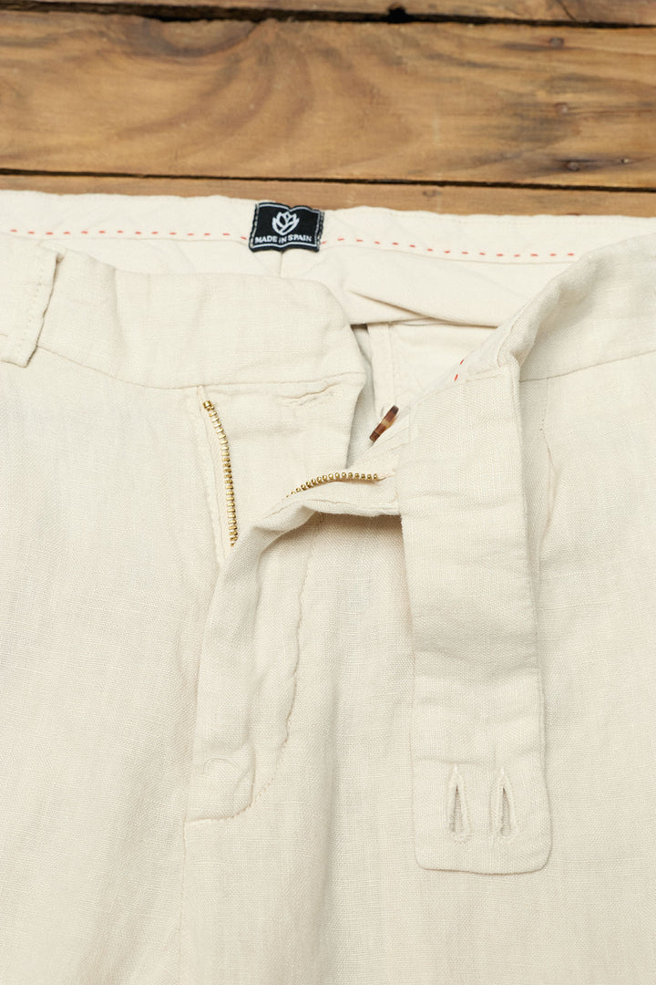 Pantalón Sartorial Lino Hielo